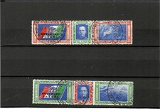 REGNO 1933-CROCIERA TRANSATLANTICA-TRITTICI I-VERC-ANNULLO SPECIALE CROCIERA