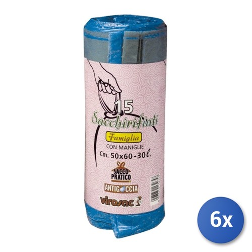 Sacchi immondizia 50x60 - 6x,