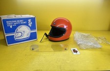 Casco arancione Marushin