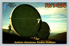 Ham Radio QSL IW1QN Stazione Radioamatoriale Italiana 2008 RTTY 21MHz