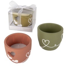 1 PZ SORRISO Vasetto colorato