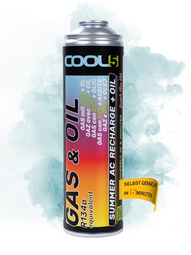 Cool5 kit clima r134a - r134a, 2-in-1