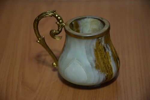 Vaso coppa brocca onice - vaso,