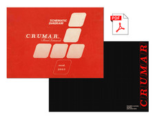 CRUMAR 2003 Service Manual Repair Schematic Diagrams Schaltplan + User manual