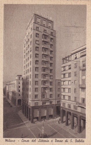 Cartolina milano corso - cartolina, di