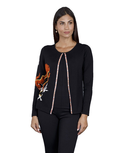 54006 finto twin set donna - finto,