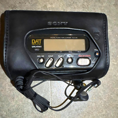 Sony tcd dat - dat, walkman