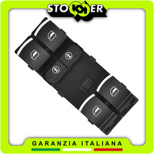 Pulsantiera Alzacristalli Guida Interruttori Vetri Sicura Bimbo VW SEAT 10 PIN