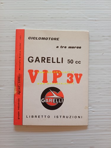 Garelli vip manuale uso - garelli, 3