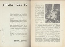 Galleria D'Arte Ferrari, Verona 1961, Renato Birolli 1955-1959,  bolletino n. 15