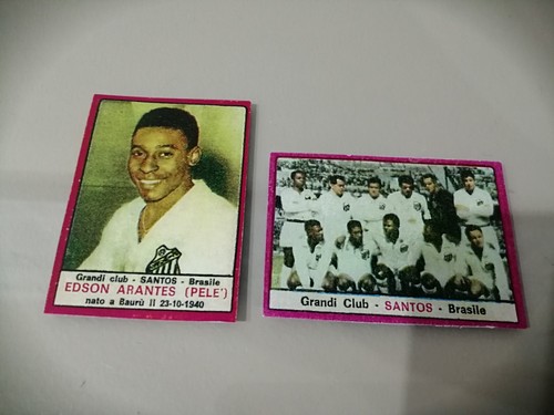 Due figurine edson do - edson, a.