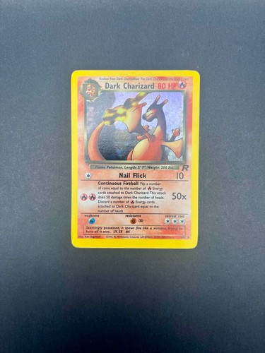 Dark charizard holo rare - rare, 4/82