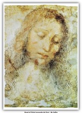 Testa di Cristo Leonardo da