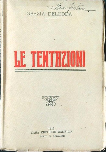 Tentazioni deledda grazia - le,