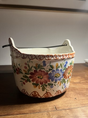 Splendido secchiello ceramica