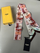 fendi wrappy bandeau in seta
