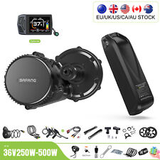 Bicicletta elettrica 36V250W BAFANG motore mid drive 36V500W kit conversione motore centrale 68MM
