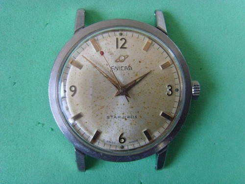 Vintage swiss enicar 17j - vintage,