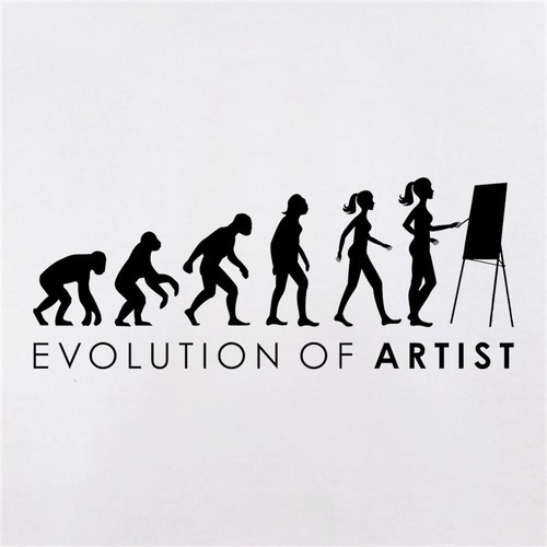 Evoluzione della donna artista - della,