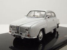 Modellino auto Saab 96 V4 1965 bianco 1:43 ixo models