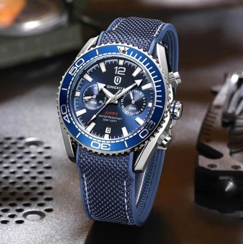 Orologio uomo 44mm qingxiya - orologio,