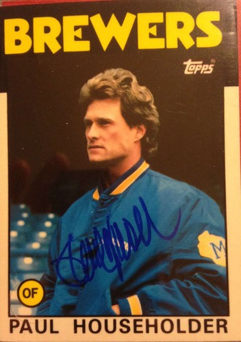 Paul householder autografo - householder,