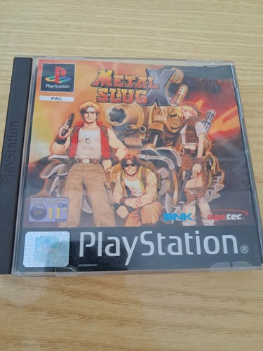 Metal slug playstation 1 - slug, x