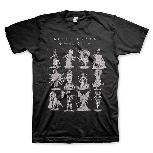 Shirt uomo sleep token - t-shirt,