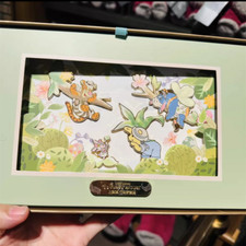 Disney Pin Box Autentica 2025 Primavera Winnie the pooh Limited 300