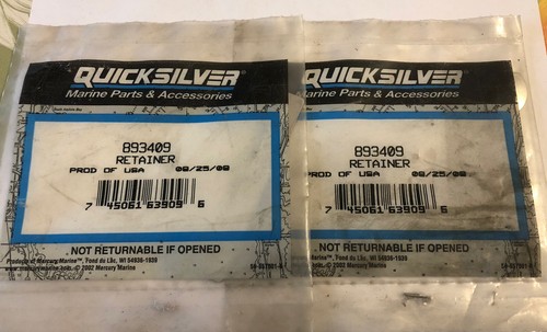 Mercury marine retainer 893409 - retainer,