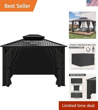 Tende Gazebo Chic Nero