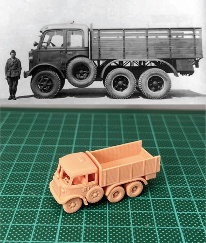 144 wwii kit resina camion - wwii,