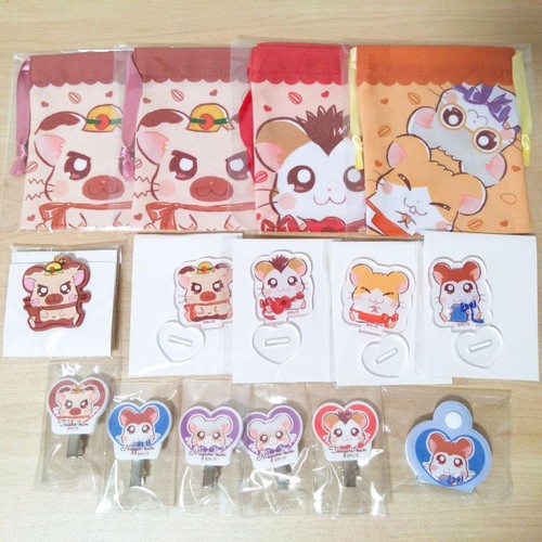 Hamtaro official goods set - hamtaro,