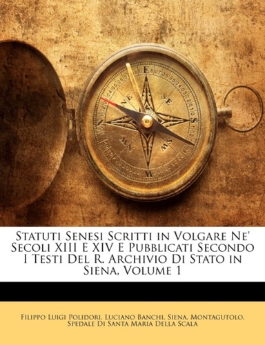 Banchi statuti senesi - banchi,