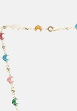 Collana Donna Dorata con Lune