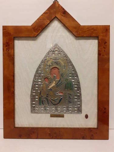 Icona bizantina madonna della - bizantina,