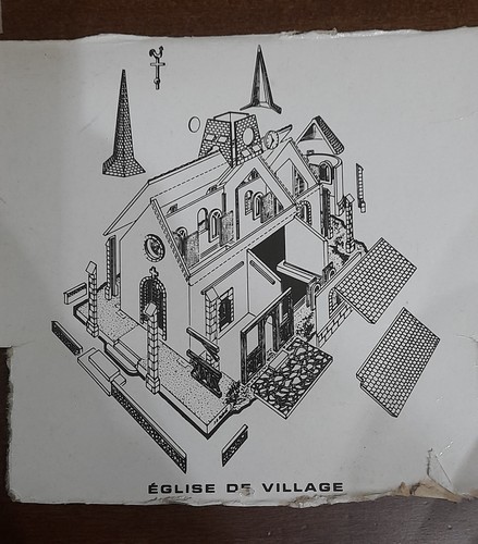 Jouef église ville village - jouef,