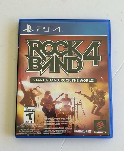 Rock band sony playstation - rock,