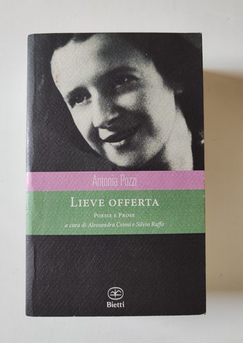 Antonia pozzi lieve offerta - -,