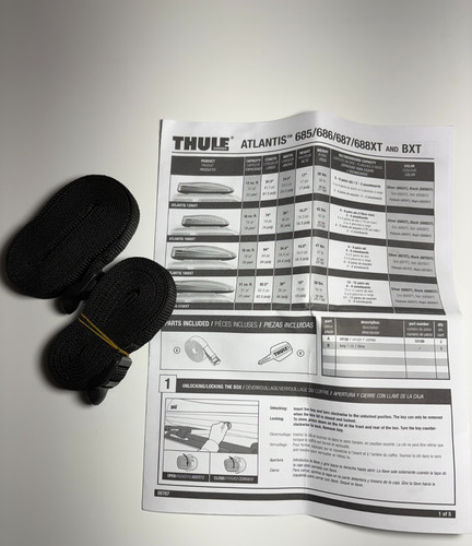 Thule atlantis tetto cargo box - thule,