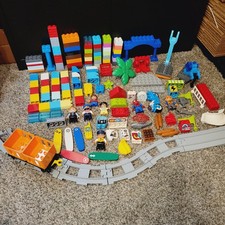 Large Lot Of Lego Duplo Blocks