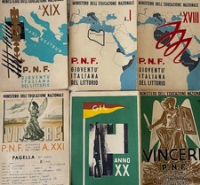 PAGELLA FASCISTA 1940 1941