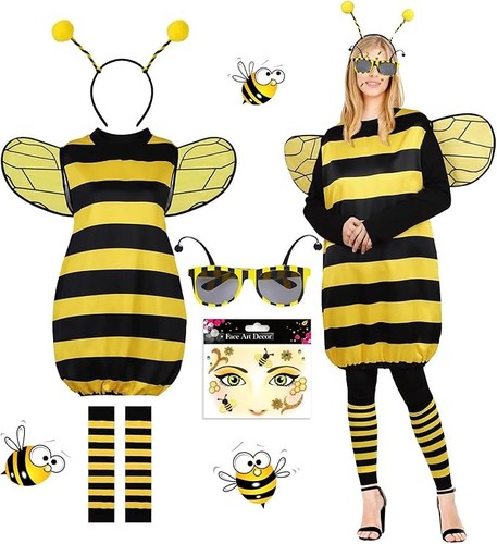 Costume api per donna 4pcs - costume,