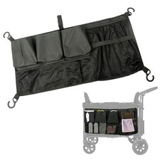 Borsa Rete Cargo Passeggino Funzionale con Ganci Elastici per Comodità Quotidiana