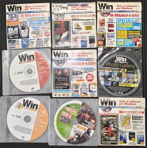 Win magazine rom varie - magazine, /