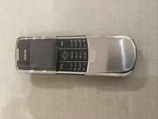 TELEFONO CELLULARE NOKIA 8800 GSM ARGENTO SILVER BLUETOOTH LUXURY PHONE-
