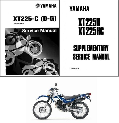 1986 2007 yamaha xt225 service - yamaha,