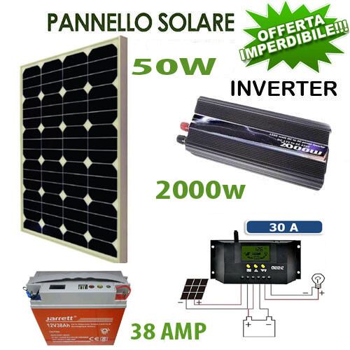 Kit fotovoltaico pwm - fotovoltaico, kw