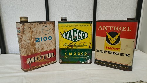 Latte vintage motul - latte, olio
