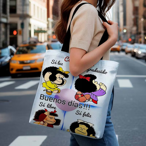 Mafalda argentina tote - mafalda,